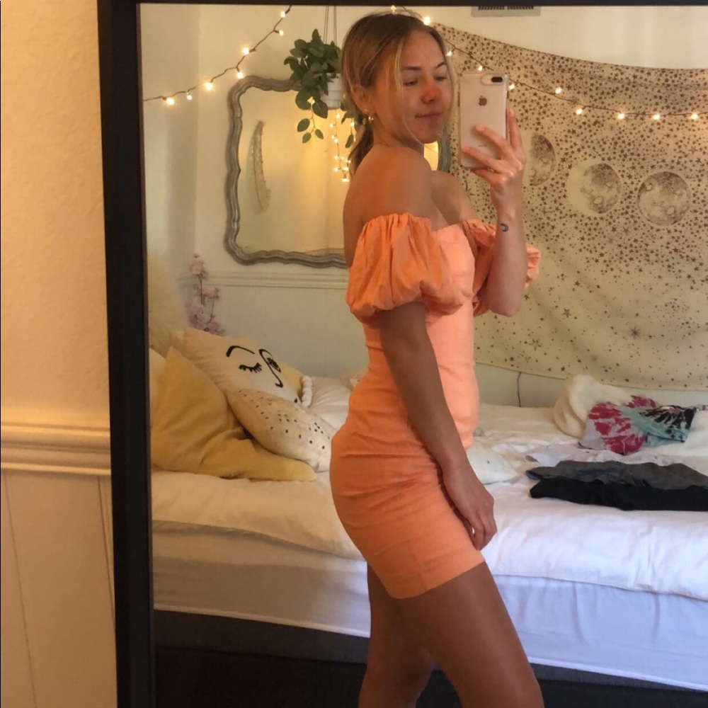 Off the shoulder dress